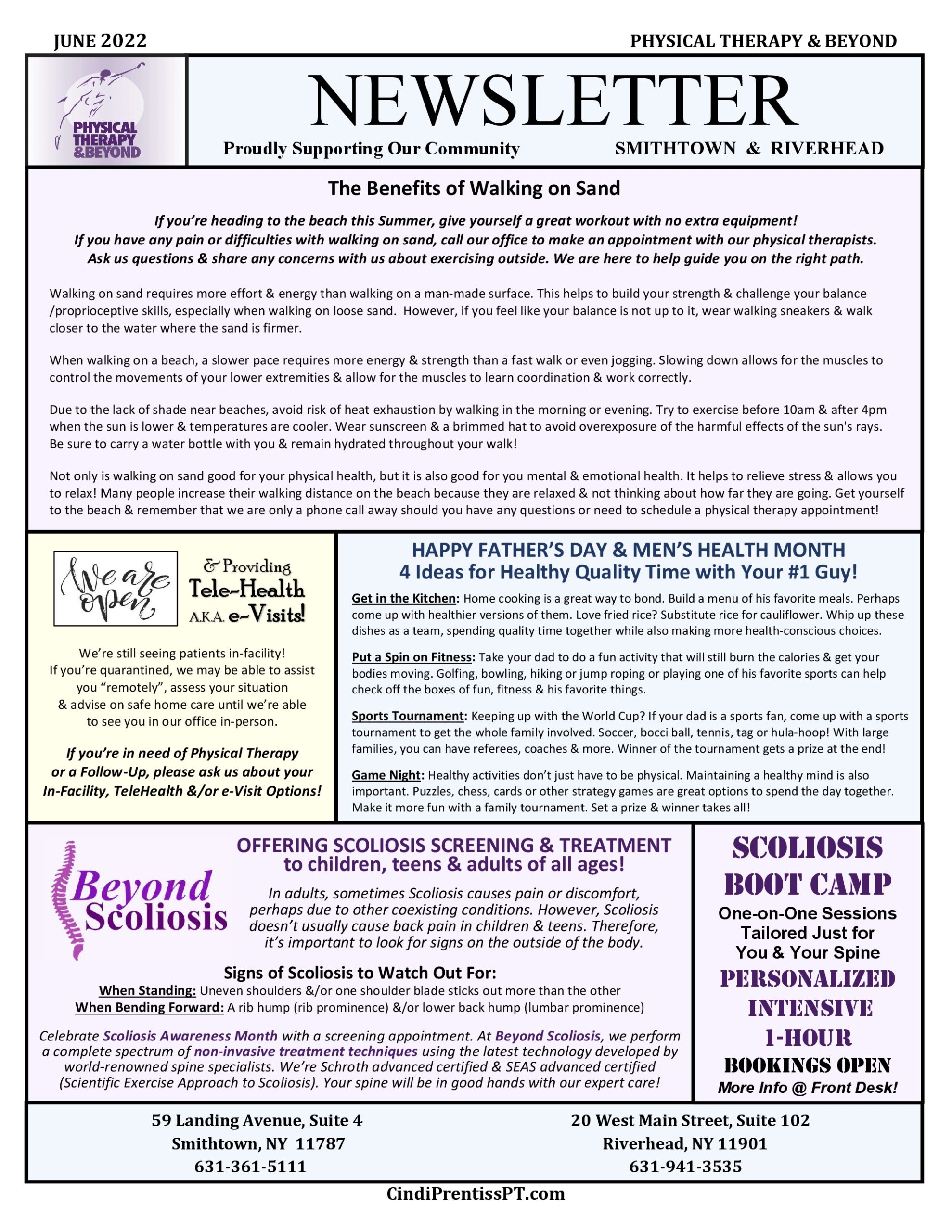 Physical Therapy & Beyond Newsletter June 2022